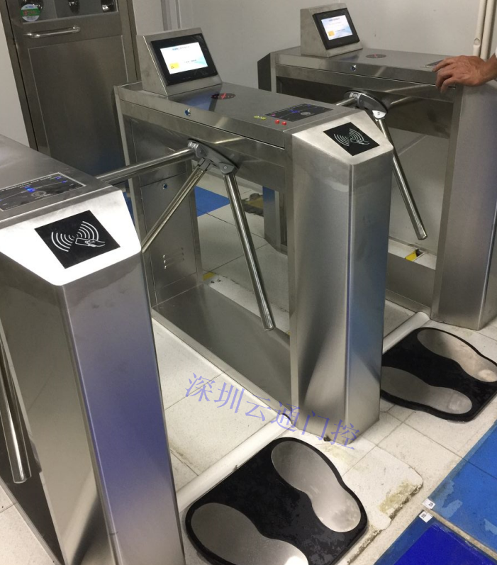ESD防靜電三輥閘，帶顯示屏